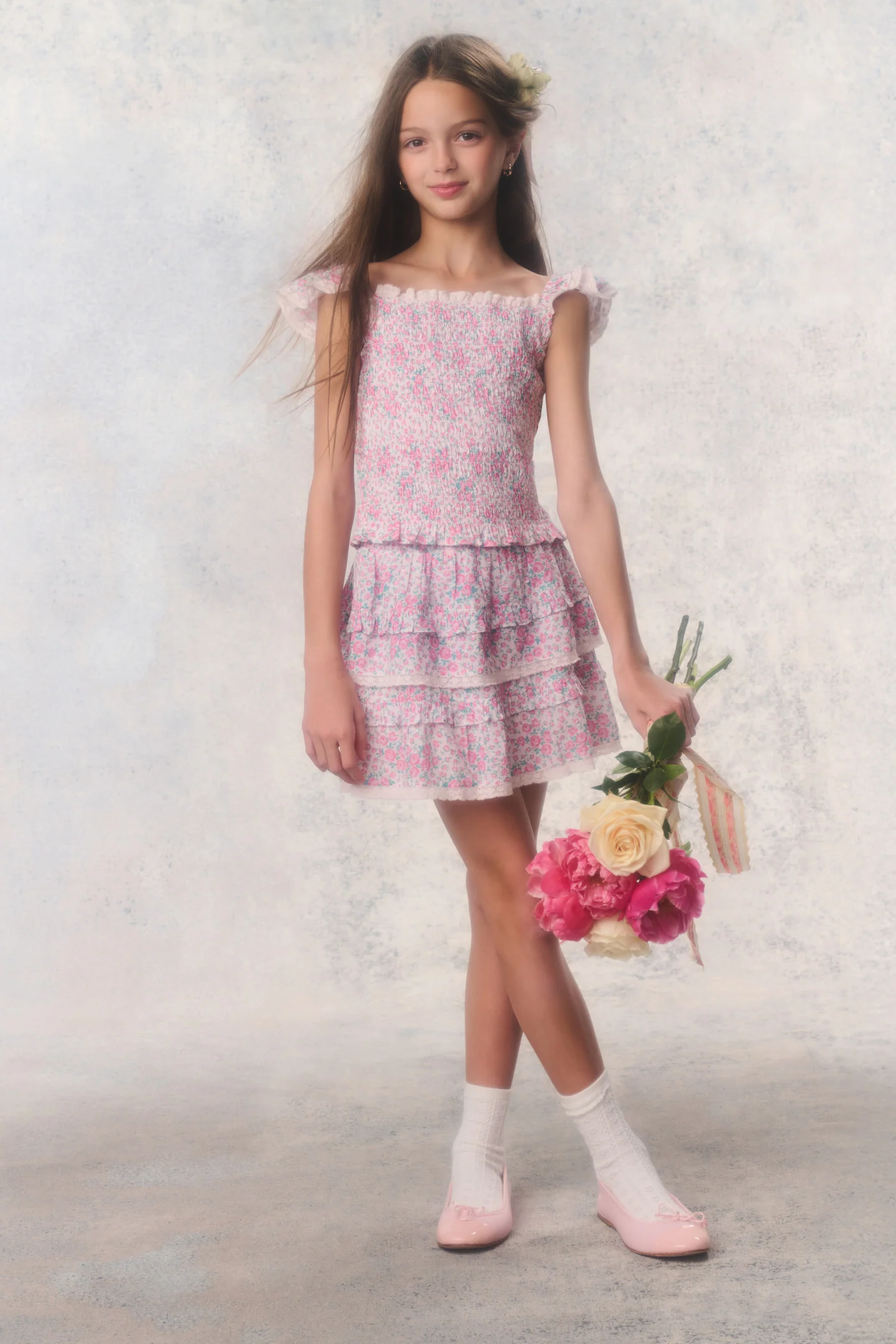 Tween Re-Edition Billie Floral Skirt - Image 4