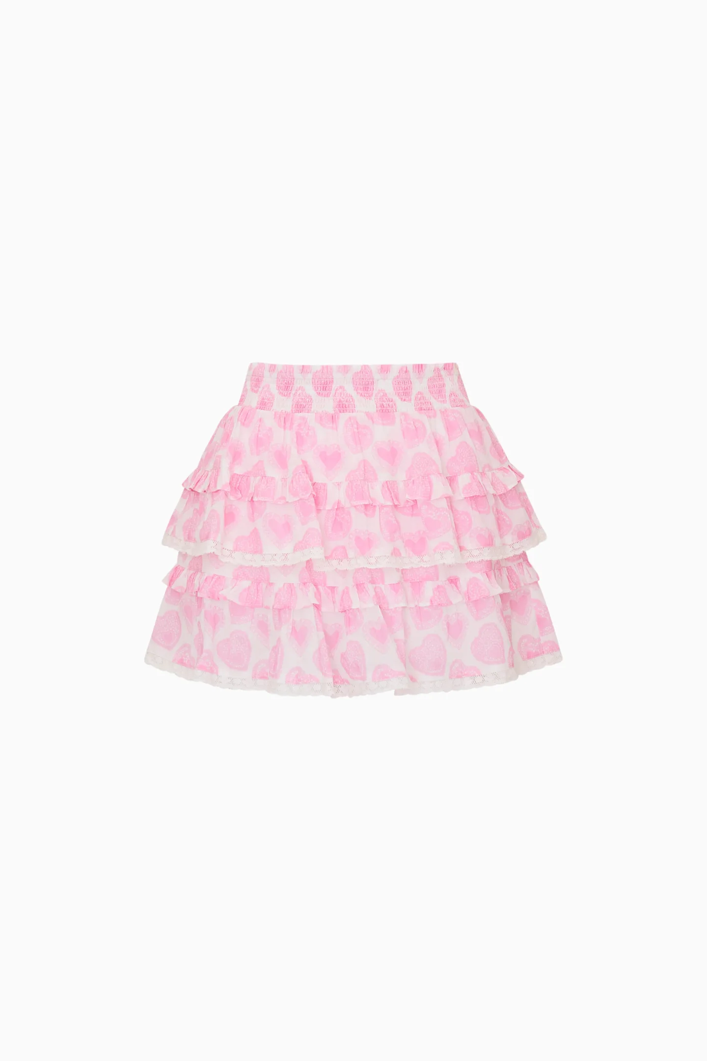 Tween Billie Heart Print Skirt - Image 6