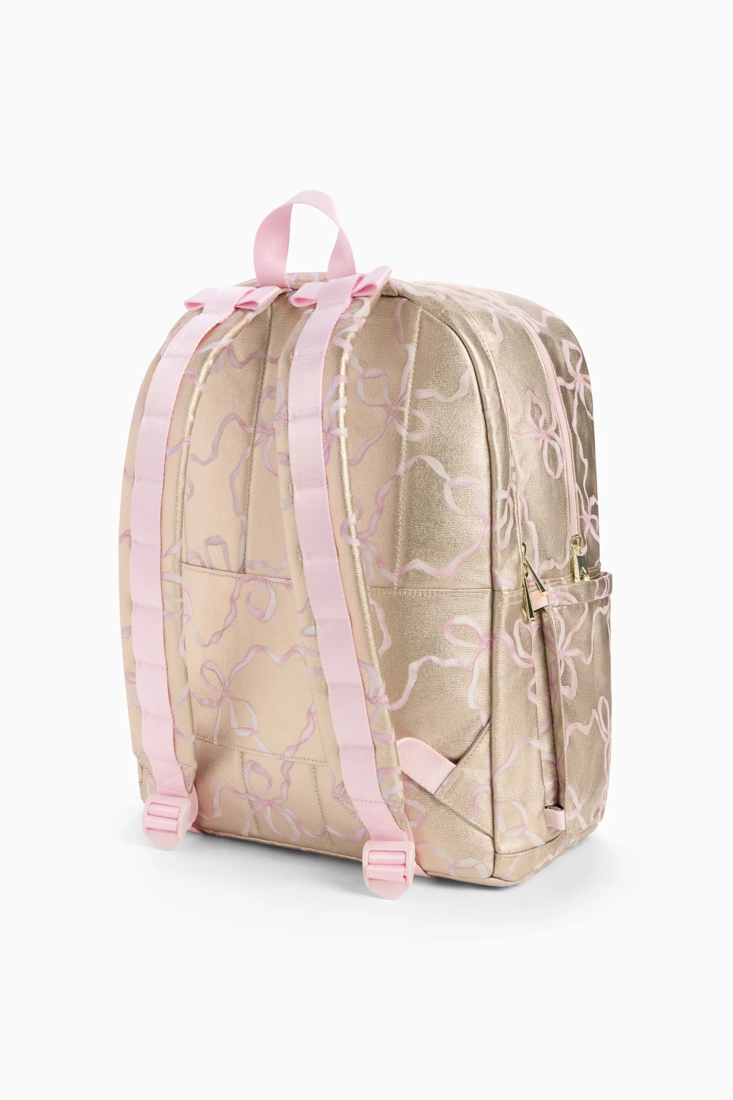 STATE x LoveShackFancy Gold Kane Double Pocket Backpack - Image 5