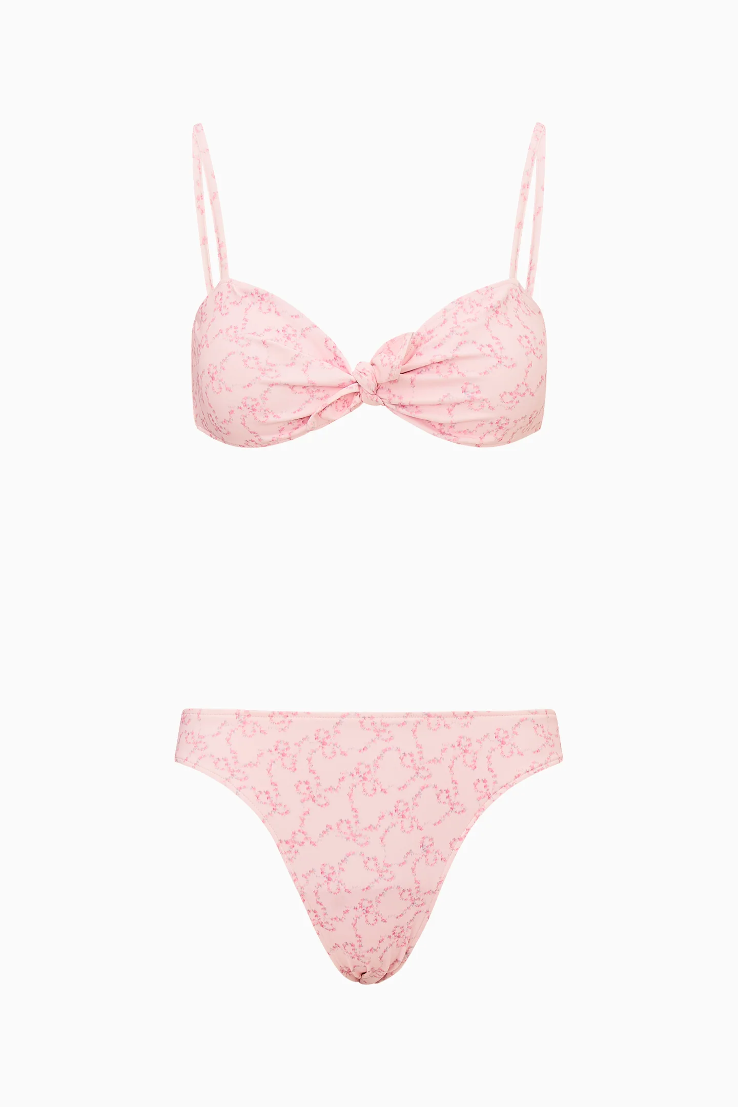 Klaudyna Floral Bow Print Bikini - Image 6