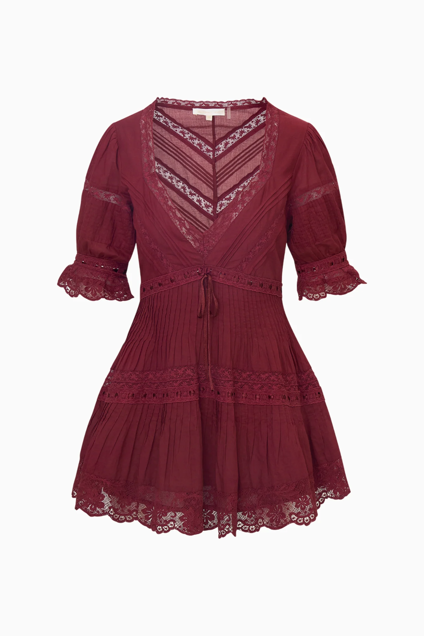 Lilias Cotton Mini Dress - Image 7