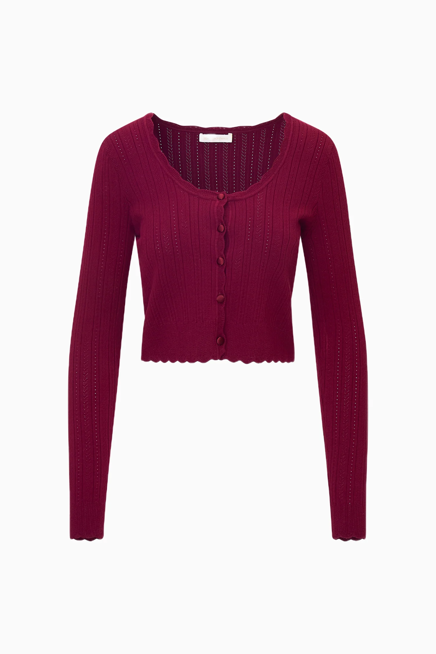 Martti Stretch Pointelle Cardigan - Image 13