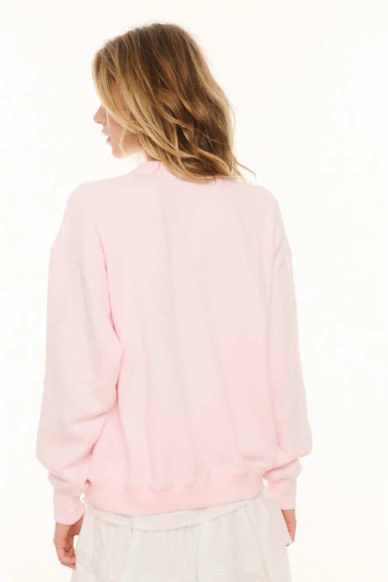 Palo Americana Fleece Pullover - WISTFUL PINK - Image 4